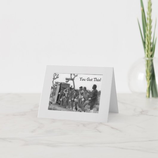 Sie haben dieses Kartendesign got Karte (Vorderseite)