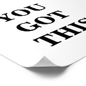 Sie haben dieses Minimalistische Poster Got (Ecke)