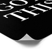 Sie haben dieses Motivierend Angebot Got Poster (Ecke)