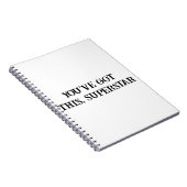 Sie haben dieses Motivierend Notebook Got Notizblock (Rechte Seite)