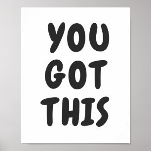 Sie haben dieses Niedliche Inspirationsangebot Sch Poster