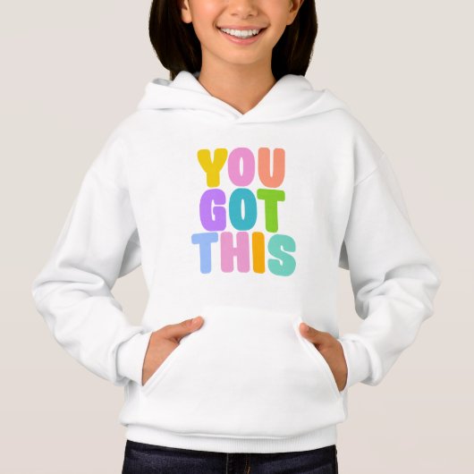 Sie haben dieses Niedliche inspirierende Zitat Got Hoodie (Vorderseite)