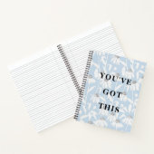 Sie haben dieses Quote Cosmos Blume Notebook Got Notizblock (Innenseite)