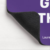 Sie haben dieses Violett Lila Minimalistisch Got | Mousepad (Ecke)