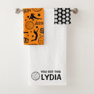 Sie haben dieses Volleyball-Handtuchhandtuch-Set G Badhandtuch Set