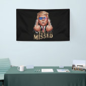 Sie haben Donald Trump als US-Wahl verpasst Banner (Messeveranstaltung)
