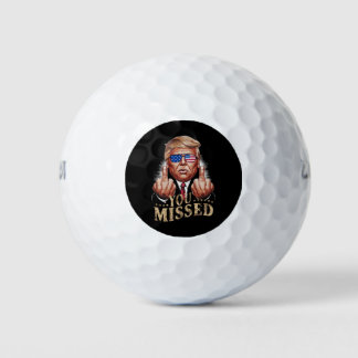 Sie haben Donald Trump als US-Wahl verpasst Golfball