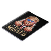 Sie haben Donald Trump als US-Wahl verpasst Notizblock (Linke Seite)