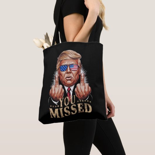 Sie haben Donald Trump als US-Wahl verpasst Tasche (Von Nahem)