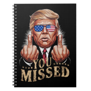 Sie haben Donald Trump US-Wahl verpasst Notizblock