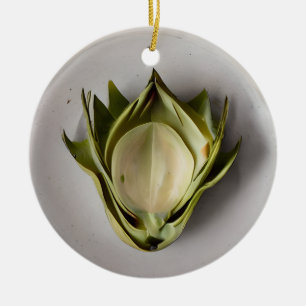 Sie haben ein großes Herz   Funny Artichoke Pun Keramik Ornament
