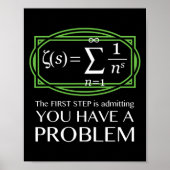 Sie haben ein Problem mit der Mathematiklehrerin Poster (Vorne)