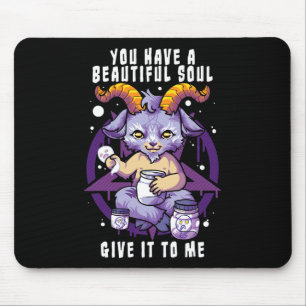 Sie haben ein schönes Soul Satanic Baphomet Hallow Mousepad