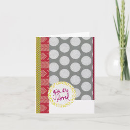 Sie haben eine 4 Zoll x 5,6 Zoll geklappte Karte