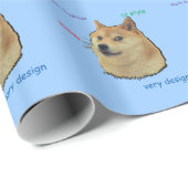 Sie haben einen Doge angetroffen Geschenkpapier (Rolleneckpunkt)