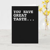 Sie haben einen guten Spaß Karte (Gelbe Blume)