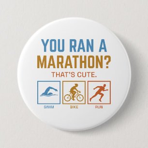 Sie haben einen Marathon durchgeführt Button
