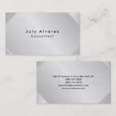 Sie haben einen Minimalistischen modernen Schlicht Visitenkarte (Vorne/Hinten)