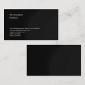 Sie haben einen Minimalistischen modernen Schlicht Visitenkarte (Vorne/Hinten)