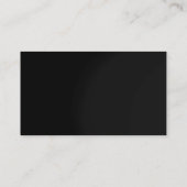 Sie haben einen Minimalistischen modernen Schlicht Visitenkarte (Rückseite)