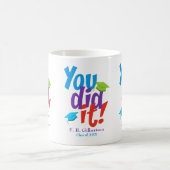 Sie haben es Abschluss Glückwünsche Kaffeetasse (Mittel)