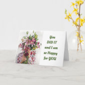 **SIE HABEN ES FÜR SIE SO GLÜCKLICH GEMACHT** AUCH KARTE (Gelbe Blume)