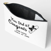 Sie haben es getan Glückwunsch Abschluss geben Stu Zubehörtasche (Offen)