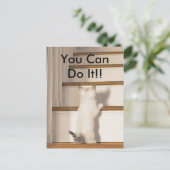 Sie haben es getan postkarte (Stehend Vorderseite)