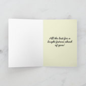 Sie haben es Glitzer Abschluss Card gemacht Karte (Innenseite)