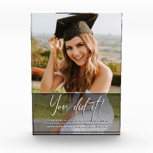 Sie haben es Graduiert Custom Foto Sehr geehrter G