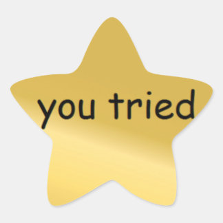 Sie haben es mit Aufkleber versucht