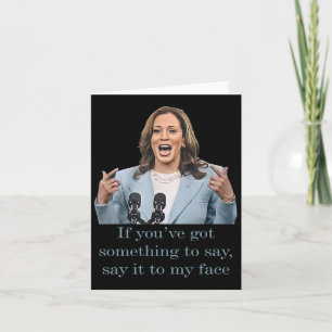 Sie haben etwas zu sagen karte