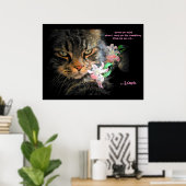Sie haben für Liebe Kat Haiku Poster (Heimbüro)
