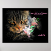 Sie haben für Liebe Kat Haiku Poster (Vorne)