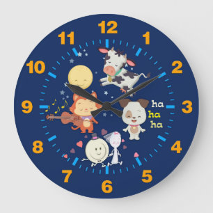 Sie haben gediddle große wanduhr