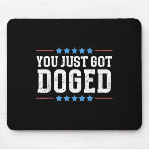 Sie haben gerade das abgestumpfte Trump-Regierungs Mousepad