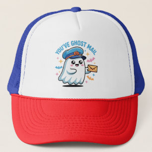 Sie haben Ghost Mail Halloween Ghost Mail Carrier Truckerkappe