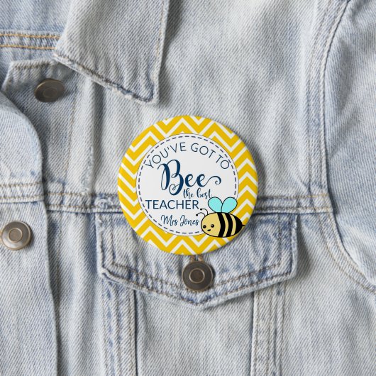 Sie haben got, das beste Lehrergeschenk zu sein, Button (Beispiel)