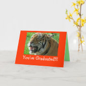 Sie haben!! graduiert! karte (Gelbe Blume)