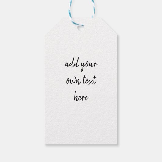 Sie haben hart gearbeitet und Lern Spaß entspannt  Geschenkanhänger (Rückseite)