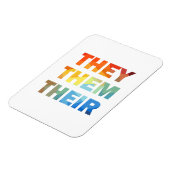 Sie haben ihre Geschlechtspronomen Magnet (Linke Seite)