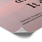 SIE HABEN IHREN WEG NACH NIETZSCHE POSTER (Ecke)