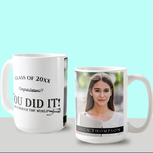 SIE HABEN IT Foto Class of 2025 Abschluss Kaffeetasse