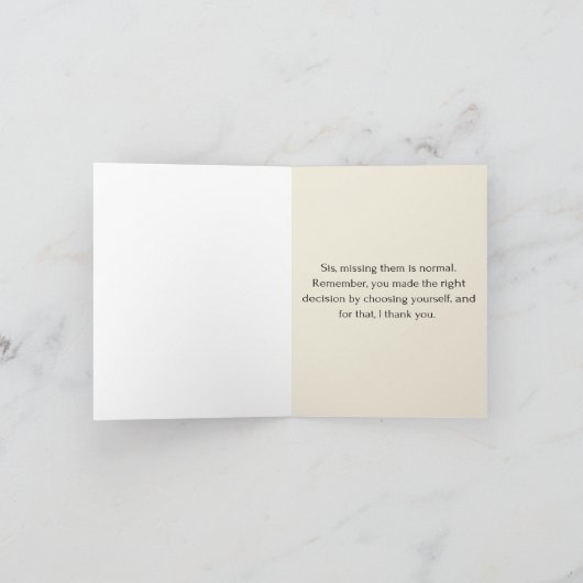 Sie haben karte (Innenseite)