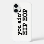 Sie haben kein HIP HOP Case-Mate iPhone Hülle (Rückseite)