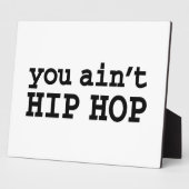 Sie haben kein HIP HOP Fotoplatte (Seite)