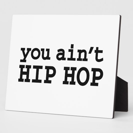 Sie haben kein HIP HOP Fotoplatte (Seite)