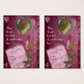 Sie haben keine Liebe... Geschenkanhänger (Vorne & Hinten)