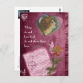 Sie haben keine Liebe... Postkarte (Vorne/Hinten)