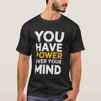 Sie haben Macht über Ihren Geist Marcus Aurelius S T-Shirt